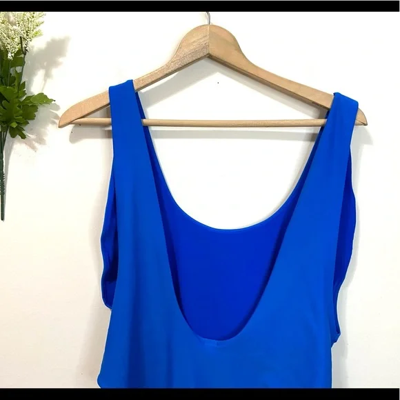 AERIE One Piece Swimsuit Plunge Sides High Cut 2X - Picture 5 of 13